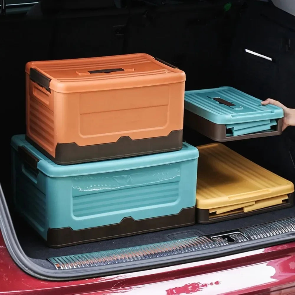 Boîte de rangement pliable multifonctionnelle