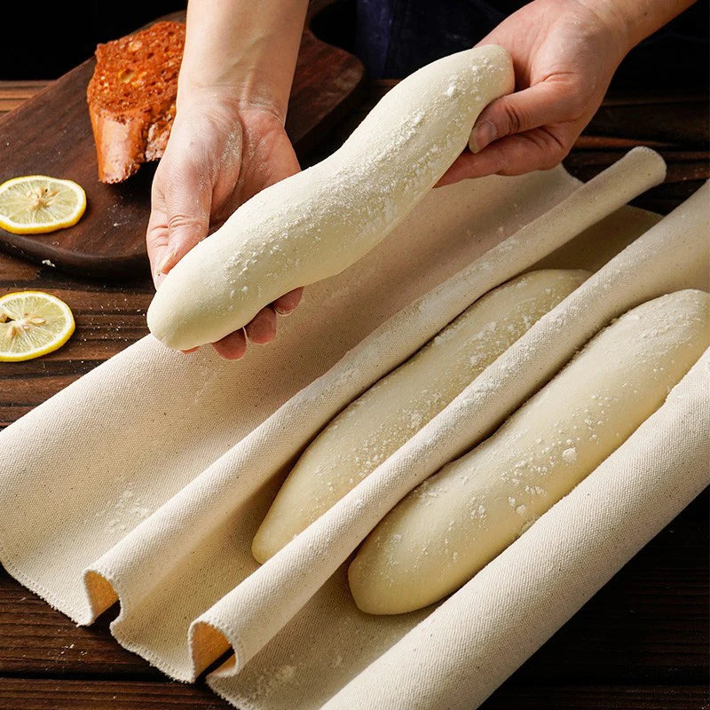 Toile de Lin de Cuisson pour Pain - Spécial Boulanger