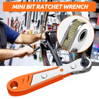 Mini Clé à ciquet multifonctionnelle + 10 embouts  tournevis OFFERTS
