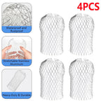 Lot de 4 Filtres à Feuilles en Aluminium pour Gouttière