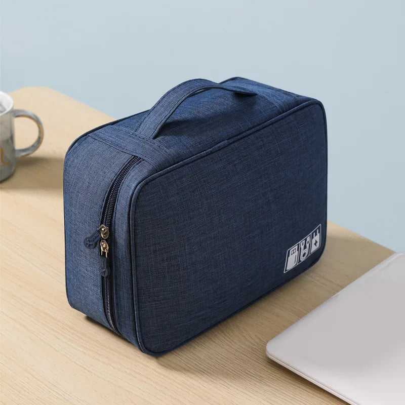 Sac de Rangement de Voyage pour Accessoires Électroniques