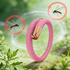 Bracelet Anti-Moustiques pour Adultes et Enfants – Huiles Essentielles Naturelles + 2 Recharges OFFERTES