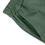 Short Long Femme Coton & Lin Taille Élastique