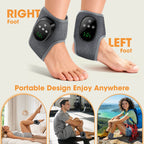 Masseur Électrique Pieds & Chevilles Sans Fil – Chauffant avec Vibrations