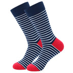 Lot de 5 Paires de Chausettes en Coton à Motifs Fantaisie - Homme