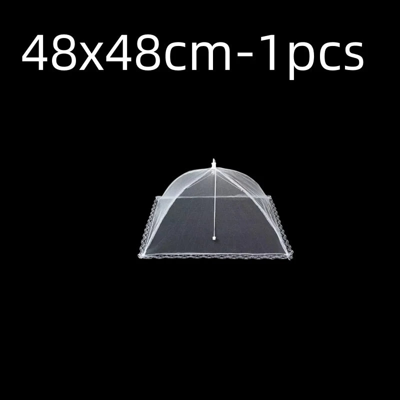 2x Cloche Alimentaire Pliable Anti-Insectes + 1 OFFERTE