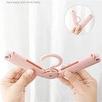 Lot de 6 Mini Cintres de Voyage Pliables