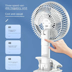 Mini ventilateur de bureau clipsable et pliable