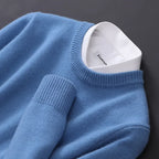 Pull col rond doux et intemporel pour Homme