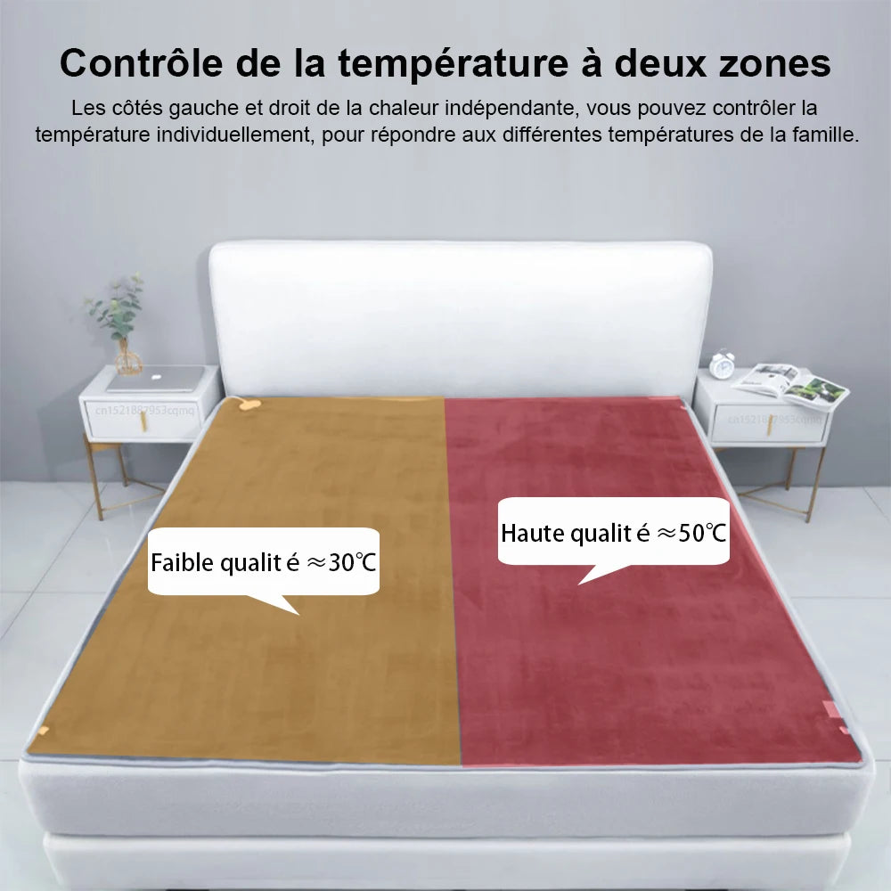 Couverture Chauffante Douceur & Sécurité - 220V