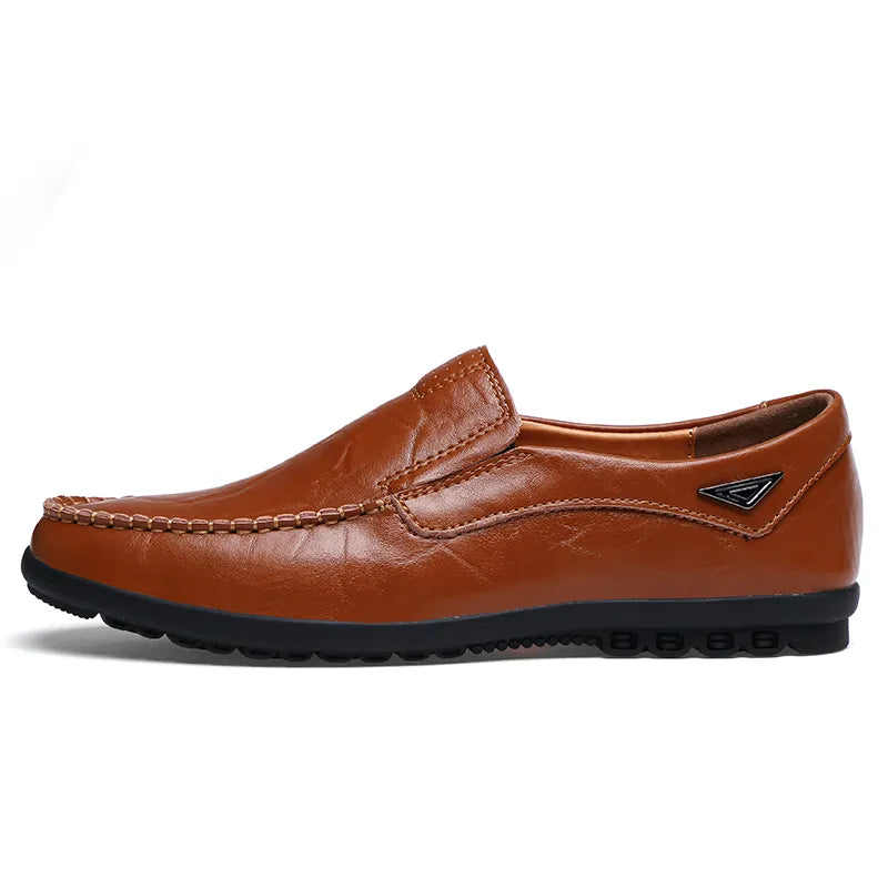 Mocassins décontractées en cuir véritable - Structure ULTRA souple