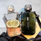 Gourde Plate de Voyage Élégante avec Sangle - 600ml
