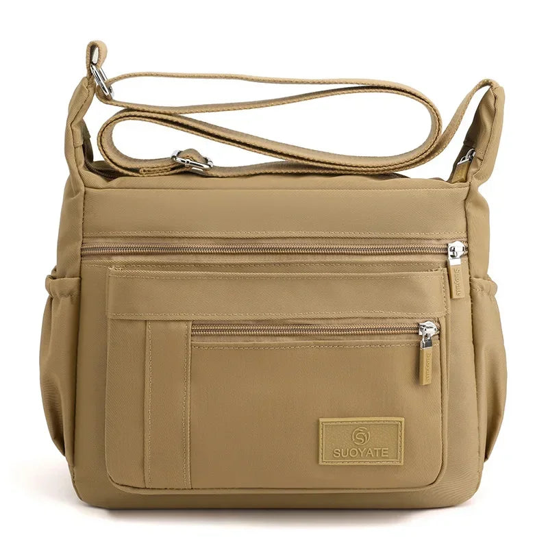 Sac Bandoulière Femme en Nylon Imperméable – Grande Capacité et Multipoches