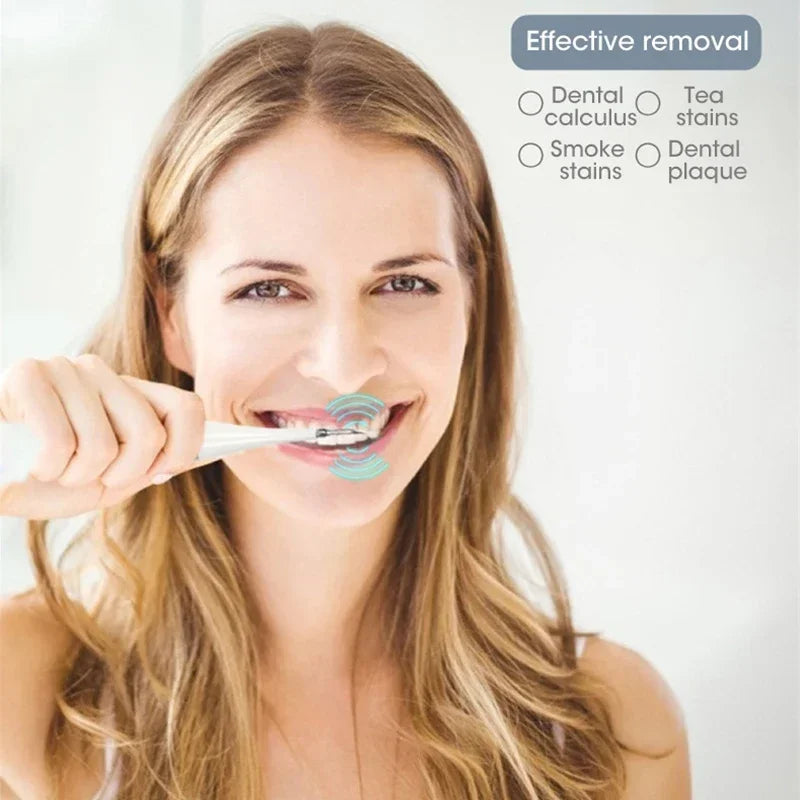 Brosse à Dents Sonique 3 en 1 – Haute Fréquence & Blanchiment