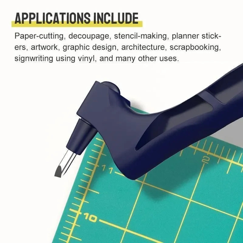Outil de Coupe DIY avec Lame Rotative en Acier 360°