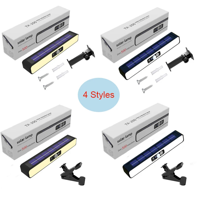 Réglette LED Solaire à clipser - Detection automatique des mouvements