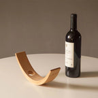 Porte-vin suspendu en bambou - style nordique