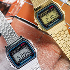 Montre digitale bracelet en acier inoxydable - Modèle Mixte