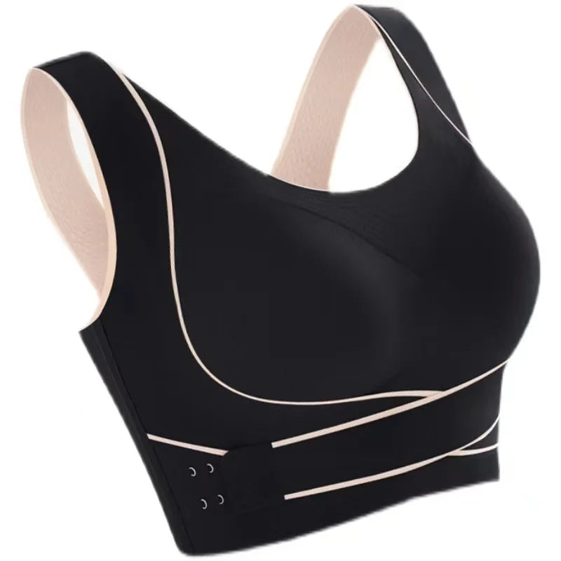 Brassière de sport maintien extrème - Bandes croisées avant