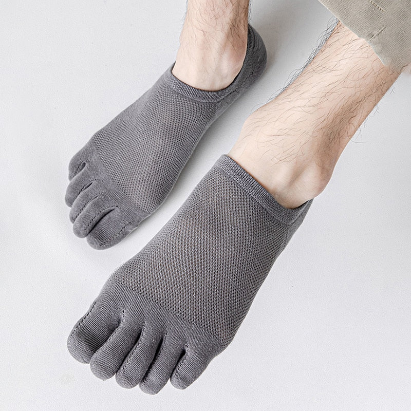 Lot de 6 Paires de chaussettes respirantes en coton anti-friction