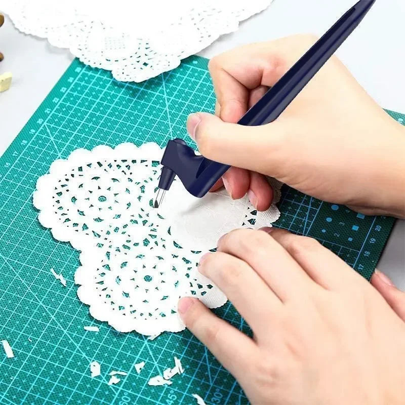 Outil de Coupe DIY avec Lame Rotative en Acier 360°