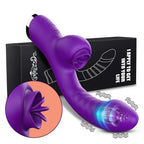 CANDY LUSH - Vibromasseur 2 en 1 - 20 modes de plaisir intense