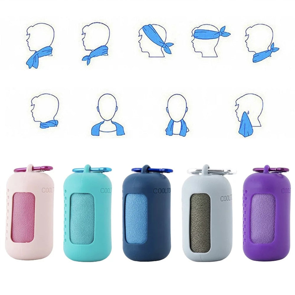 Serviette en microfibres ULTRA absorbante - Porte clé