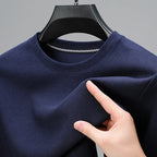 T-Shirt Gaufré Respirant à Col Rond – Homme