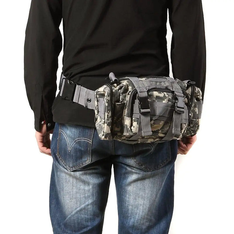 Sacoche Ceinture Extérieur 3 en 1 - Randonnée & Pêche