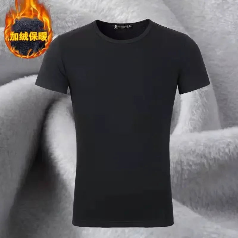 Camiseta térmica con forro polar - Hombre