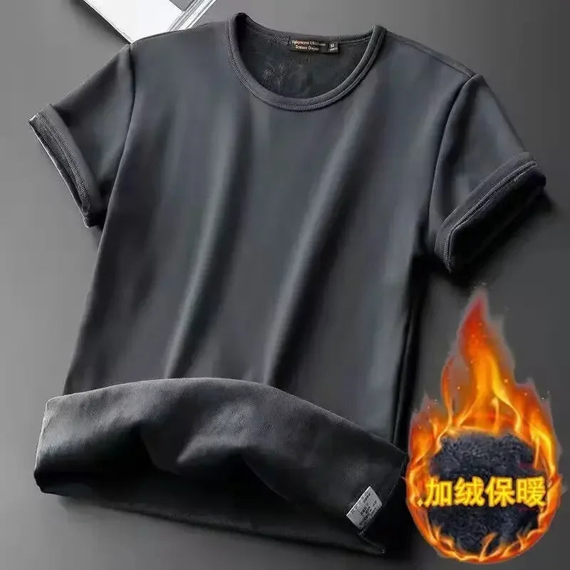 Camiseta térmica con forro polar - Hombre
