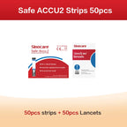 Kit Glycémie Diabète Sinocare avec 50 Bandes