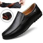 Mocassins décontractées en cuir véritable - Structure ULTRA souple