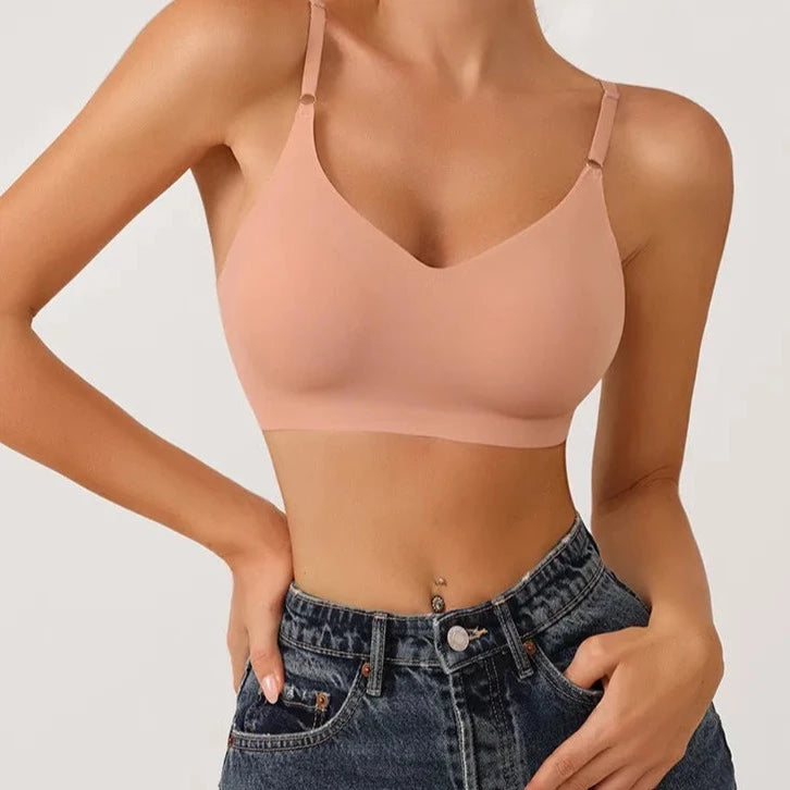 Bralette sans couture & sans armarture - Soie glacée
