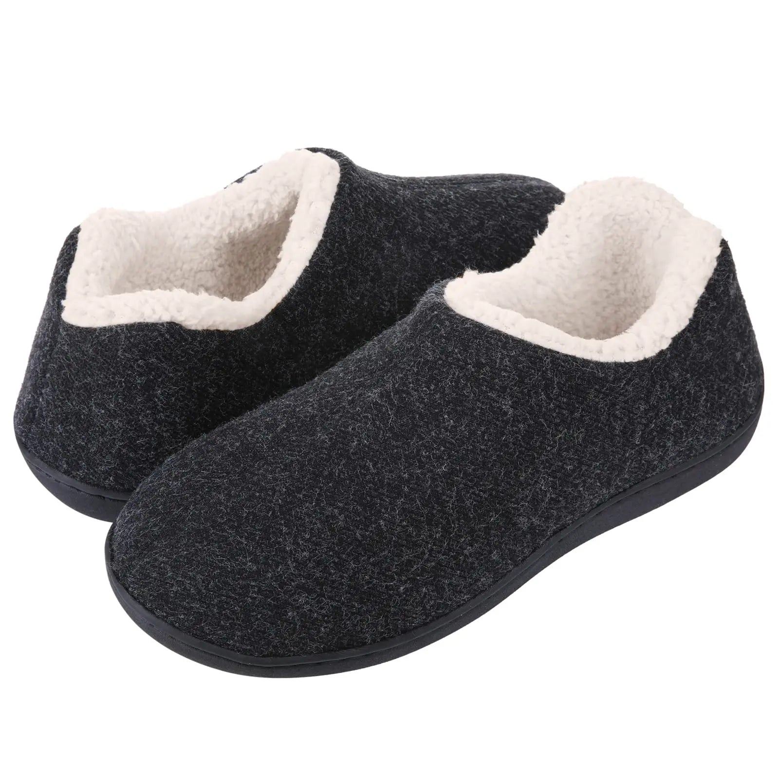 Chaussons Thermiques en Coton et Peluche Douce Antidérapants