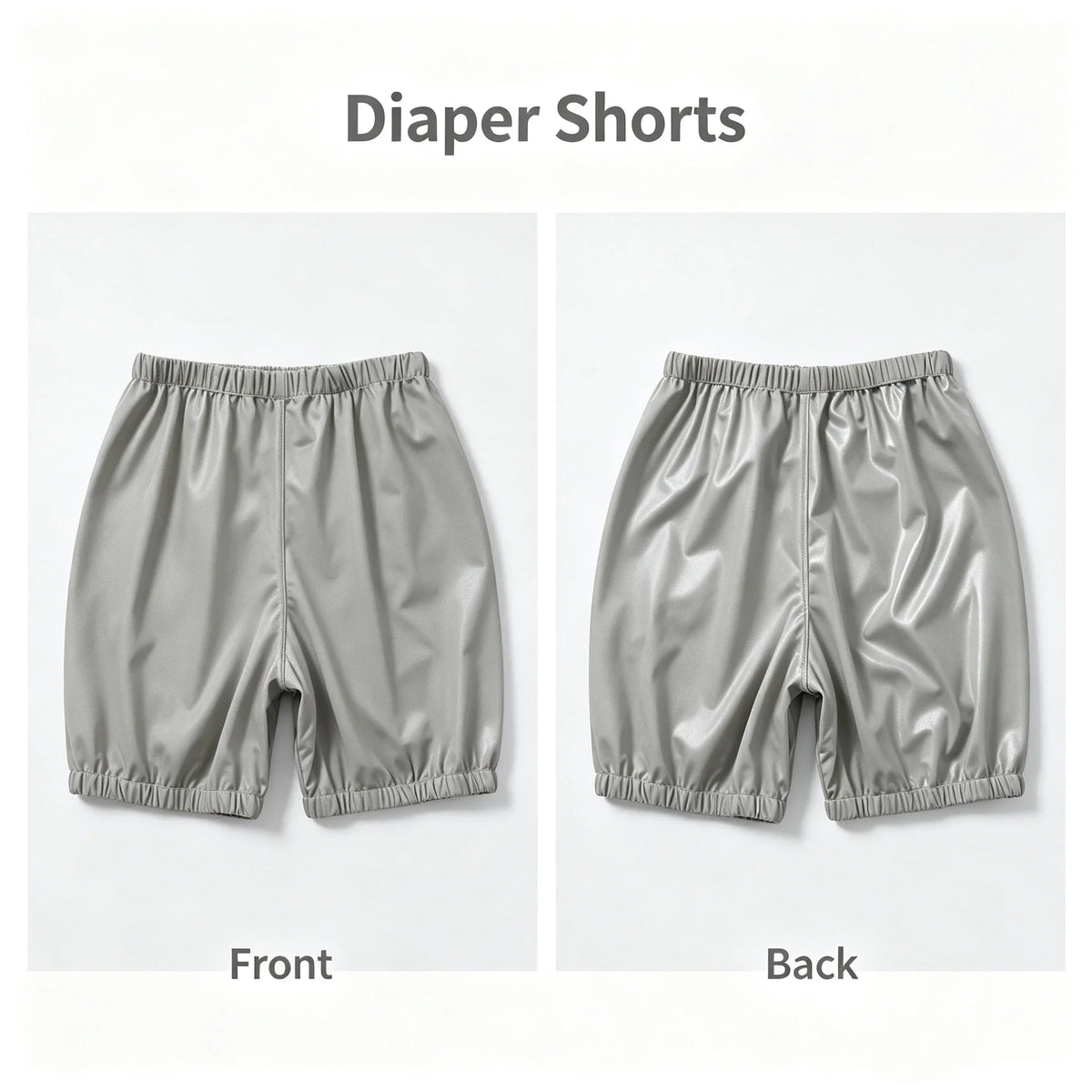 Short d’Incontinence Doux & Réutilisable pour Adultes - Protection Anti-Fuites Imperméable