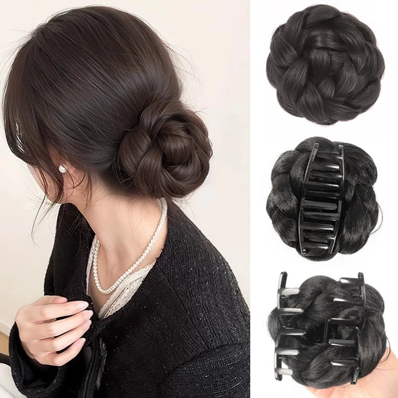 Pince Magique à Faux Chignon Tressé