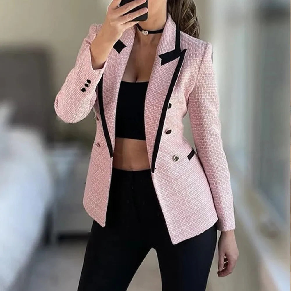 Blazer Vintage double boutonnage - Femmes