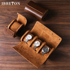 Etui de voyage pour montres en Cuir PU - 3 emplacements