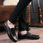 Mocassins décontractées en cuir véritable - Structure ULTRA souple