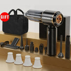 Aspirateur à Main Sans Fil avec Lumière Anti-Poussière - 4 Filtres + Pochette OFFERTS
