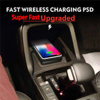 Chargeur de voiture sans fil pour téléphone 30W - Revêtement anti-dérapant