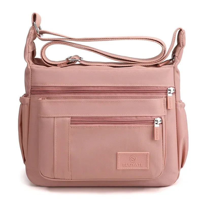 Sac Bandoulière Femme en Nylon Imperméable – Grande Capacité et Multipoches