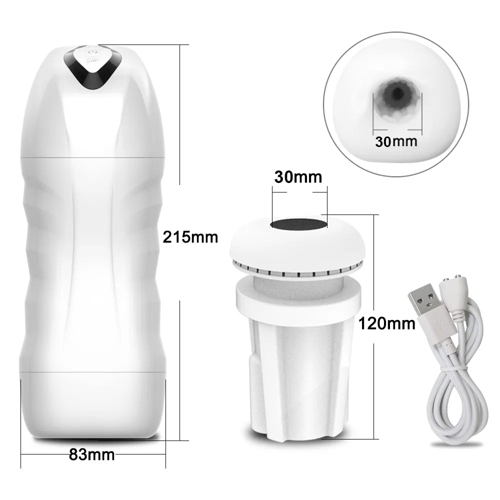 TURBO - 3D Textured Automatic Suction Masturbator