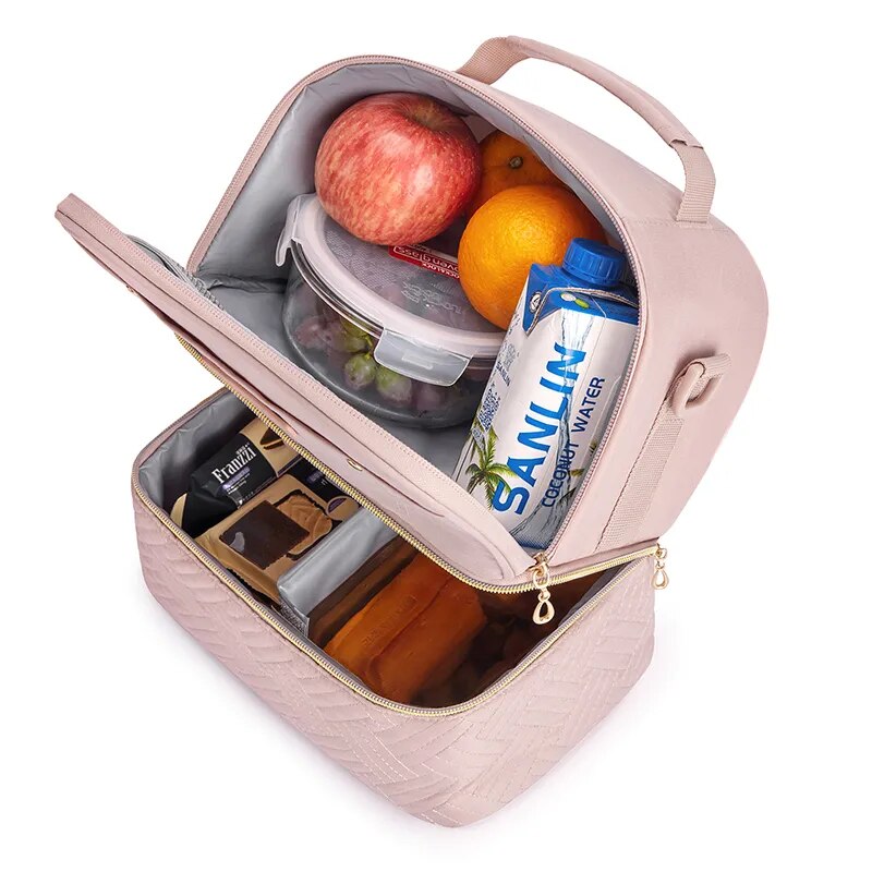 Sac à lunch thermique portable pour femmes