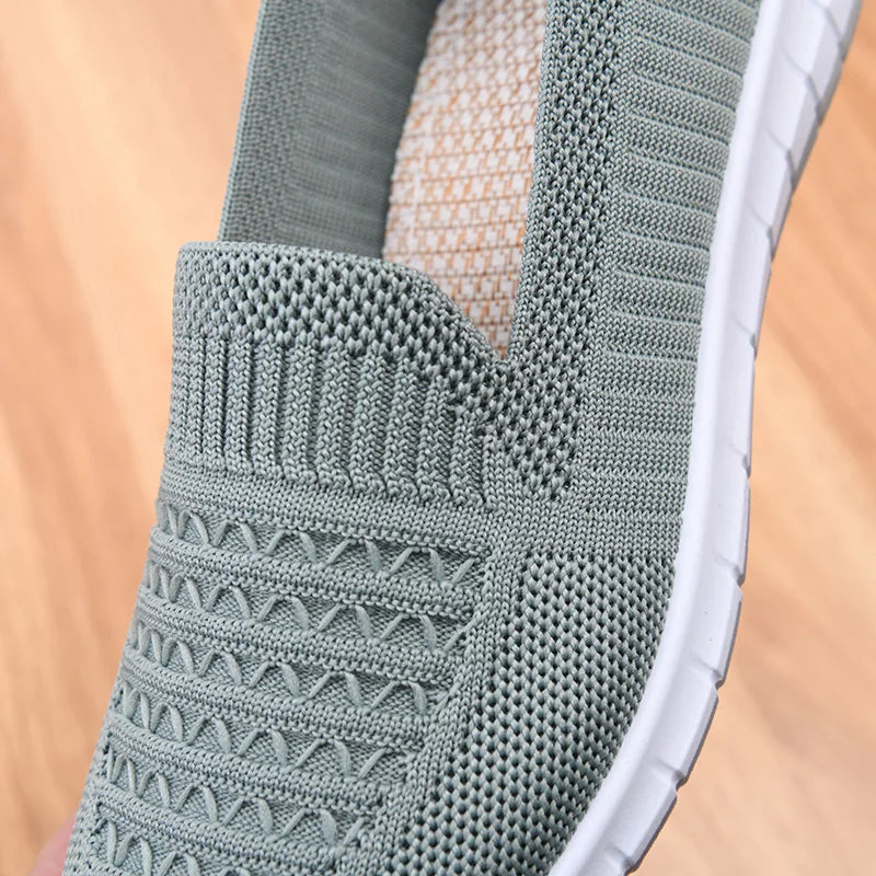 Ballerines en Maille Respirante Casual Antidérapantes