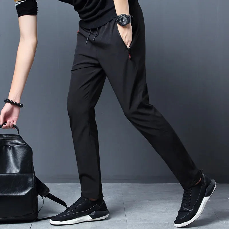 Pantalon Décontracté Coupe Slim - Homme
