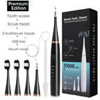Brosse à Dents Sonique 3 en 1 – Haute Fréquence & Blanchiment