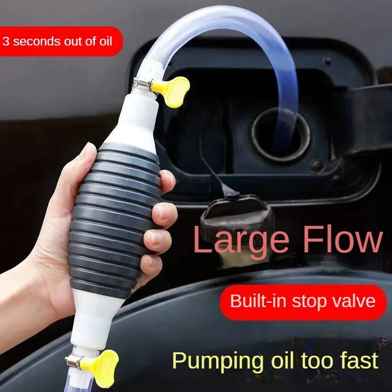 Pompe à Aspiration Manuelle Universelle Tous Liquides — Grand Débit