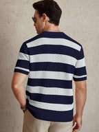 Polo Été Texturé en Maille Fine Confort Premium - Homme